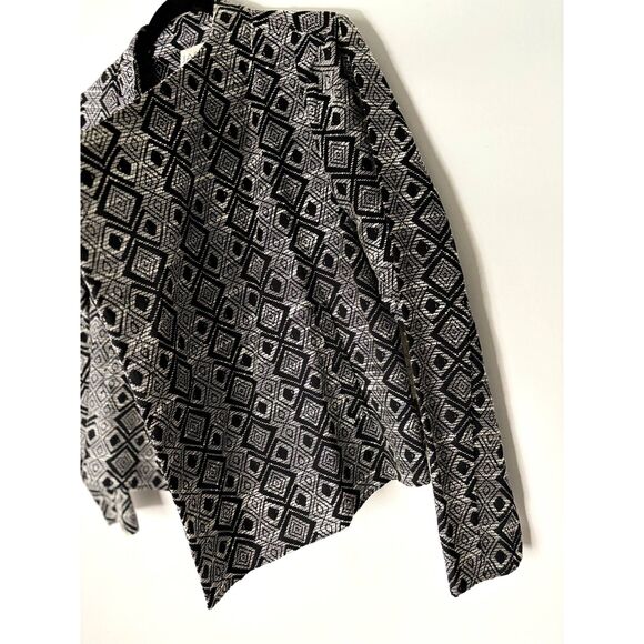 JAIME Open Front Drape Jacket Women's Size Medium Large New with tag k51 - Picture 9 of 16